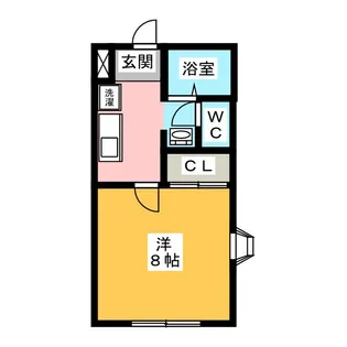 ディスメゾン【2階】の間取り