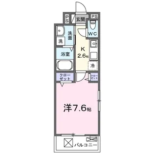 ヒカルサ静岡田町【3階】の間取り