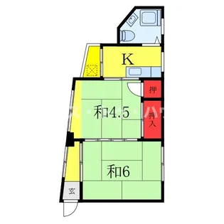 慶野ビル【3階】の間取り
