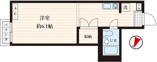 エヌ・テー与野【2階】の間取り