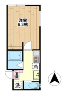 GCrest扇【2階】の間取り