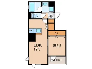 ELVITA SUGAMO【7階】の間取り
