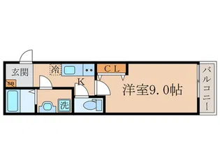 グランデコート壱乃穂【4階】の間取り