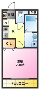 シャローブリーズ【1階】の間取り