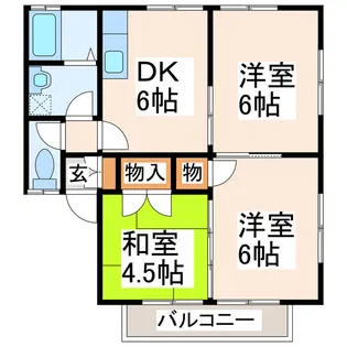 コーポMASARU【1階】の間取り