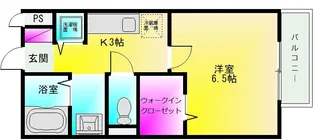 グレイスセゾン【1階】の間取り
