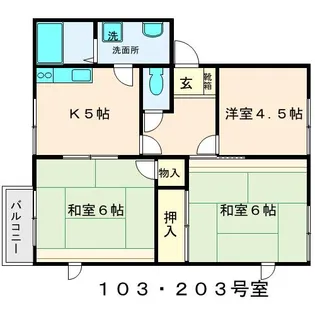 レガードSI【1階】の間取り