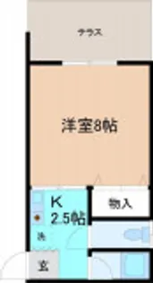 アスナロ【1階】の間取り