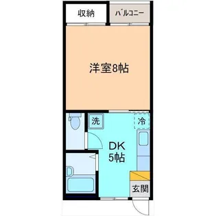 ラフィネII【2階】の間取り