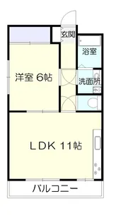 サンヒルズ【1階】の間取り