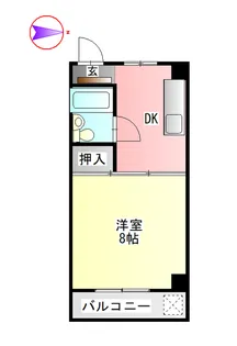 ラミア・カーサ【5階】の間取り