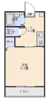 サンライズビル【2階】の間取り