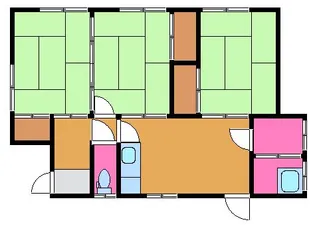 岡山県岡山市中区平井4【一戸建】の間取り