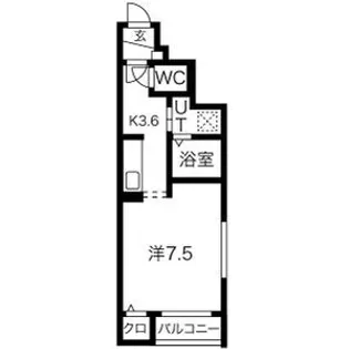 エスペランサ【1階】の間取り
