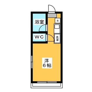 メゾンホワイトローズ【2階】の間取り