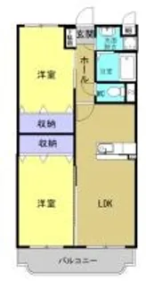 ファミーユSW【3階】の間取り