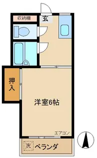レスポワール【3階】の間取り