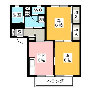 ウィング【1階】の間取り