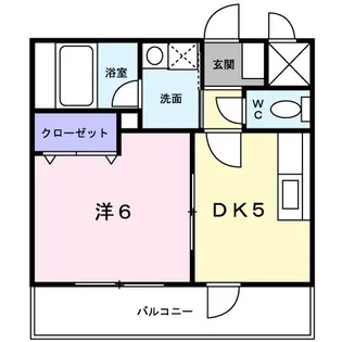 大阪府大阪狭山市茱萸木3【マンション】の間取り