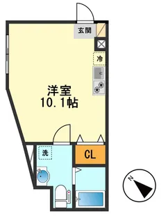 APT柴又【1階】の間取り