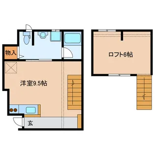 espresso【1階】の間取り