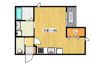 New port villa【3階】の間取り