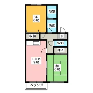 プレジオA棟【2階】の間取り