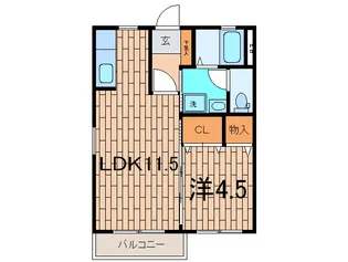 court・do・sakura【1階】の間取り
