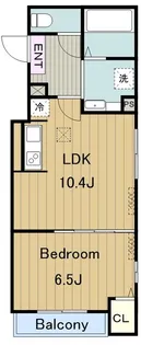 セレーノ堀之内【2階】の間取り