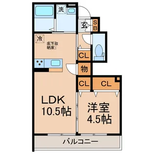 神奈川県横浜市戸塚区平戸町【アパート】の間取り