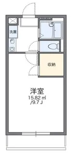 レオパレスラーク【2階】の間取り