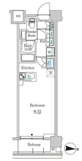 東京都中野区弥生町1【マンション】の間取り