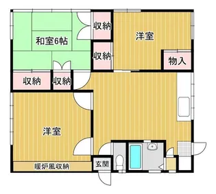 神奈川県座間市入谷西4【一戸建】の間取り