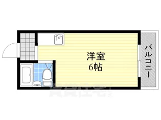 ギャレ山王【7階】の間取り