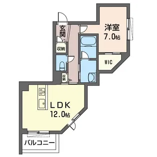 ロワイヤル フレーズ 武蔵野【2階】の間取り