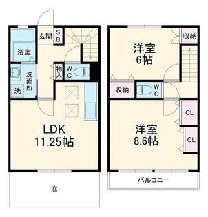 神奈川県横浜市都筑区早渕3【一戸建】の間取り