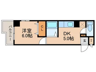 アーバンモール21平之町【2階】の間取り