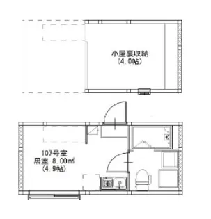 クレール瑞江【1階】の間取り