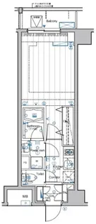 東京都中野区弥生町1【マンション】の間取り