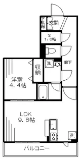 Volver(ボルベール)【1階】の間取り