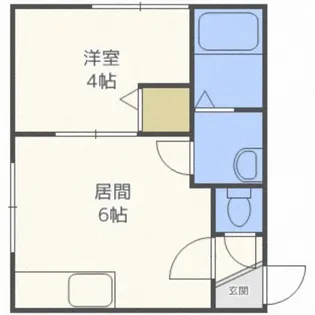 エルムN23B棟【2階】の間取り