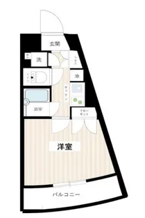 パレステュディオ大塚【2階】の間取り