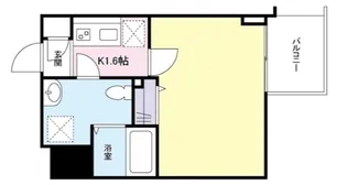 東京都新宿区新宿1【マンション】の間取り