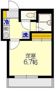 ルミエール藤【2階】の間取り