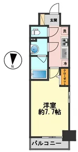 東京都葛飾区亀有5【マンション】の間取り