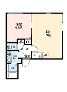 グランクオール秋葉原【3階】の間取り