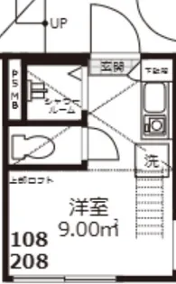 Casa MG【2階】の間取り