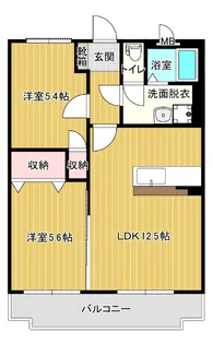 グランファーレ【1階】の間取り