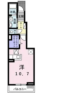 熊本県人吉市西間下町【アパート】の間取り