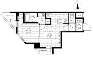 グランドコンシェルジュ池袋本町ウエスト【8階】の間取り